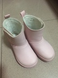 crocs 女童鞋 雪地靴 粉色 机场专柜购买正品