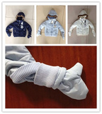 日本原单大牌男童女童婴儿童装 外贸棉服棉衣外套尾单出口 冬装