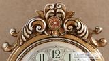 新款丽盛欧式复古台钟座钟创意摆件时钟客厅艺术台式石英坐钟