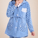 z婴幼儿童女童春装外套0123岁女宝宝呢子公主加绒薄款风衣外套