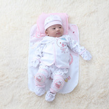 月礼物0-3个月纯棉新生宝宝婴儿礼盒衣服套装母婴用品春秋冬季满