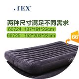 INTEX充气床垫家用双人加大加厚折叠午休床户外便携气垫床气床垫
