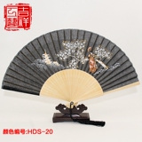 中国风礼品传统扇子日本扇子古风女日式和风真丝折扇绢扇工艺扇