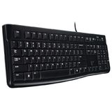 Logitech罗技K120 USB有线键盘 台式机电脑办公键盘全国联保