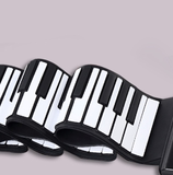 n软卷钢乐键盘手卷钢琴88键专业版便携加厚硅胶可折叠电子