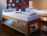 实木按摩床推拿床 家用 理疗床木质保健火疗床美容 原始点SPA床