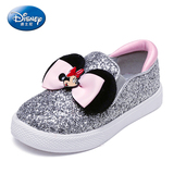 Disney/迪士尼儿童帆布鞋女童鞋2016春秋新款套脚单鞋1116434534