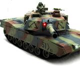 h超大金属版遥控坦克可发射bb弹红外对战事模型