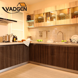 沃根整体厨柜定做全屋定制开放式厨房现代简约高分子橱柜埃菲尔