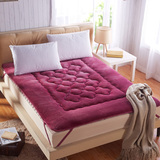 贵族.床垫法莱绒床垫单双人宿舍床垫可折叠可拆洗床垫床褥