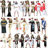 万圣节服装 埃及法老衣服 男成人女公主古希腊服装 阿拉伯古罗马