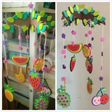 儿童手工制作DIY材料包 EVA创意风铃 幼儿园节日礼物 圣诞节装饰
