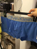 美国正品代购Calvin Klein凯文克莱CK银色宽边男士三角平角内裤