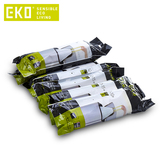 EKO/宜可高档加厚不脏手环保垃圾袋家用自动收口抽绳垃圾袋大小号