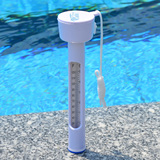 游泳池婴儿池水疗桑拿浴池泳池温度计水温计浮水温度计温度测量计