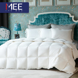 梦洁出品 MEE 床上用品舒芯90%白鹅冬被 羽绒被芯被子保暖单双人