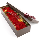 99朵红玫瑰花束高端礼盒鲜花速递北京同城生日圣诞节北京鲜花店送