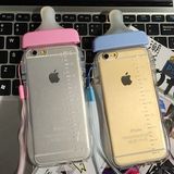 奶瓶奶嘴iphone6 plus手机壳 苹果6代保护套苹果5/5s寸可爱卡通