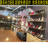 服装店实木鞋架鞋货柜复古展示柜童鞋鞋店鞋柜鞋架鞋托鞋子展示架