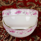 家用陶瓷碗米饭碗甜品碗泡面碗特大号汤碗高脚创意中式韩式碗