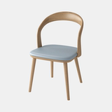 『北欧U椅』木迹制品原创 设计师 现代实木 餐椅 书椅 百城包邮