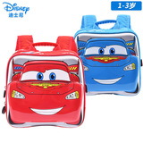 迪士尼幼儿园书包汽车总动员卡通宝宝双肩背包儿童书包男童1-3岁