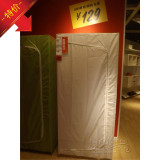 ikea大减价宜家代购布瑞姆衣柜简易衣橱白绿粉红80x55x180