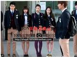 英伦韩国继承者们同款校服高中学生装班服长袖春秋小西装外套装