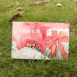 天使的礼物 圣诞节卡片 间隔年明信片 送闺蜜同学圣诞小礼品