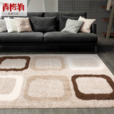新中式客厅地毯现代简约沙发茶几中式古典蒙古纯羊毛地毯 青格勒