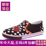 Shoebox/鞋柜 平跟舒适中大童女童帆布鞋女童鞋SSE240119101 清仓