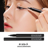 韩国代购正品3ce极细眼线笔液体眼线笔黑色棕色防水不晕染四色