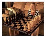 美国代购 国际象棋桦树波兰棋盘设置8”王智力游戏