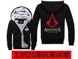 刺客信条 Assassin's Creed 卫衣 保暖外套 加绒加厚帽衫三层保暖