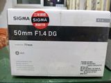 SIFMA 50mm F1.4 DG HSM ART全新 行货 没开封 佳能 EF 口