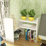 逸鑫姿 创意桌上小书架 简易办公室桌面置物架 伸缩儿童电脑桌架