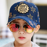 2016春季韩版正品男童棒球帽100%全棉4-6-8岁儿童鸭舌帽遮阳帽子