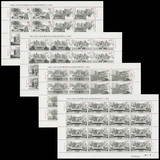 2015-20 抗日战争暨反法西斯战争胜利70周年邮票抗战大版张完整版