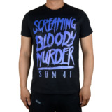 Sum 41流行朋克 硬核 摇滚 死核后核Scream 潮牌欧美T恤