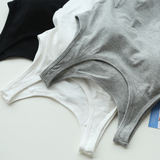 高级棉带胸垫背心 无钢圈BRA-TOP 夏季女文胸罩杯一体式打底背心