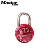 玛斯特（Master Lock）专业运动彩色密码锁健身房储物柜防盗锁具?