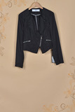 2015年女春秋新款专柜正品品牌时尚百搭休闲短外套夹克潮D1407