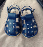儿童凉鞋男宝宝1-2岁婴幼儿鞋子小童软底男童鞋夏小孩叫叫鞋防滑3