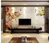 美陶瓷砖客厅背景墙 陶瓷砖背景墙壁 瓷砖背景富贵凝香