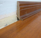 地热地暖纯实木地板专用原木踢脚线 进口实木扫脚线48元一米