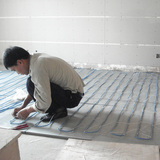 设计安装碳纤维采暖韩国电热发热电缆温控器格力地毯硅晶家用开关