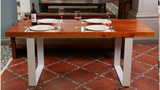 美式复古LOFT宜家饭桌 铁艺实木餐桌椅组合办公会议桌酒吧桌餐饮