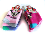 新Disney/迪士尼米妮学生毛巾袜冬天保暖袜加厚防寒女童毛圈袜子