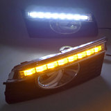 Smrke LED日间行车灯 带转向日行灯适用于新款大众宝来雾灯