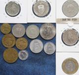 突尼斯 15枚超级大全套流通硬币 含4枚1/2和3枚1第纳尔和5第纳尔